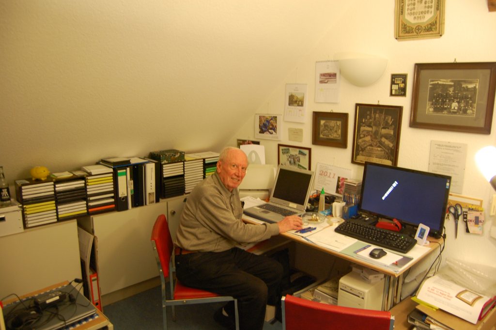Fritz Müßig, Sprecher des Arbeitskreisesim "Archiv Erika"